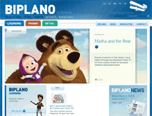 Tablet Screenshot of en.biplano.com