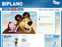 Tablet Screenshot of ca.biplano.com